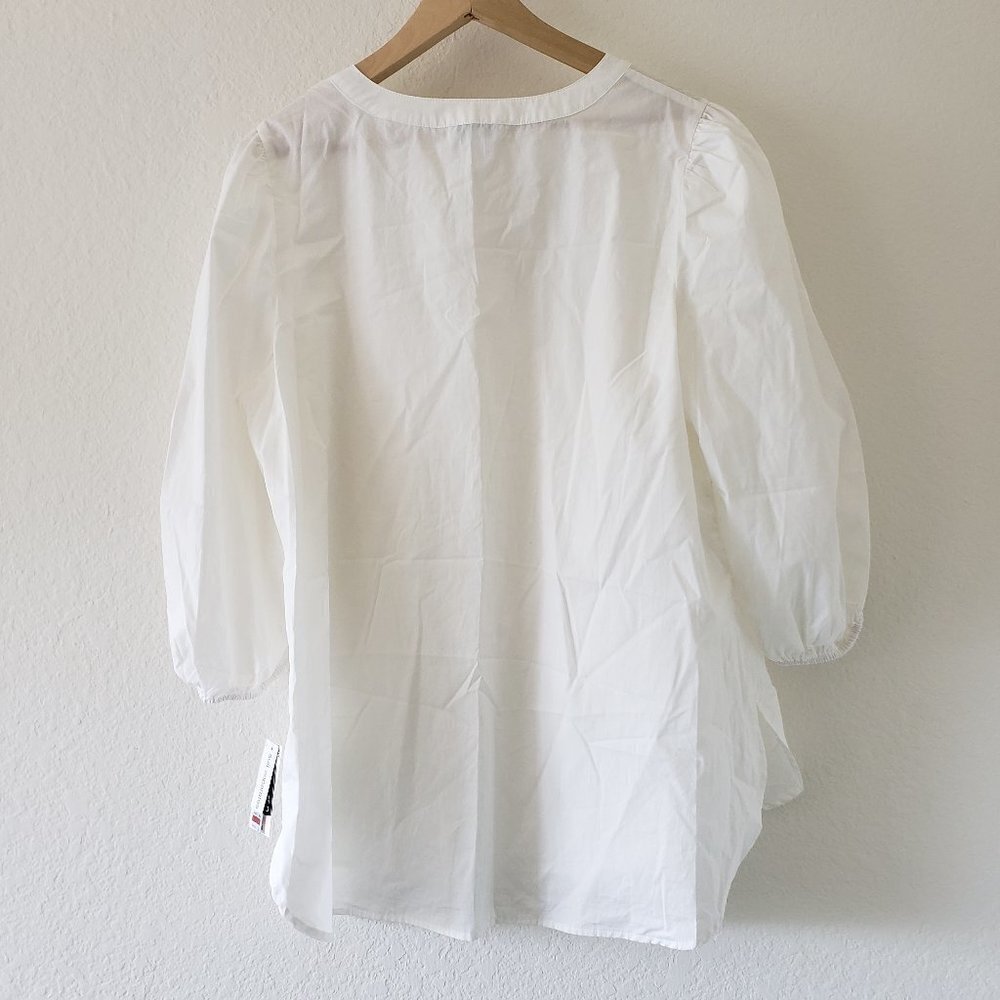 NWT - Bar III Plus Size 3/4-Sleeve Split Neckline… - image 3